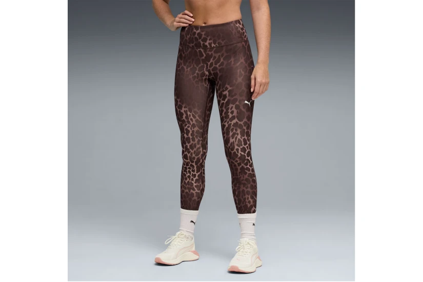 Puma Train All Day Essential Γυναικείο Κολάν Καφέ, Μπεζ