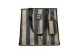 Frnc Τσάντα Shopper Εκρού, Μαύρη