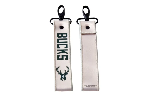 Back Me Up Nba Milwaukee Bucks Lanyard Μπρελόκ Μόδας (558-51515 BUCKS ECRU)