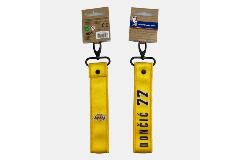 Back Me Up NBA Lanyard Luka Doncic 77 Μπρελόκ Κίτρινο