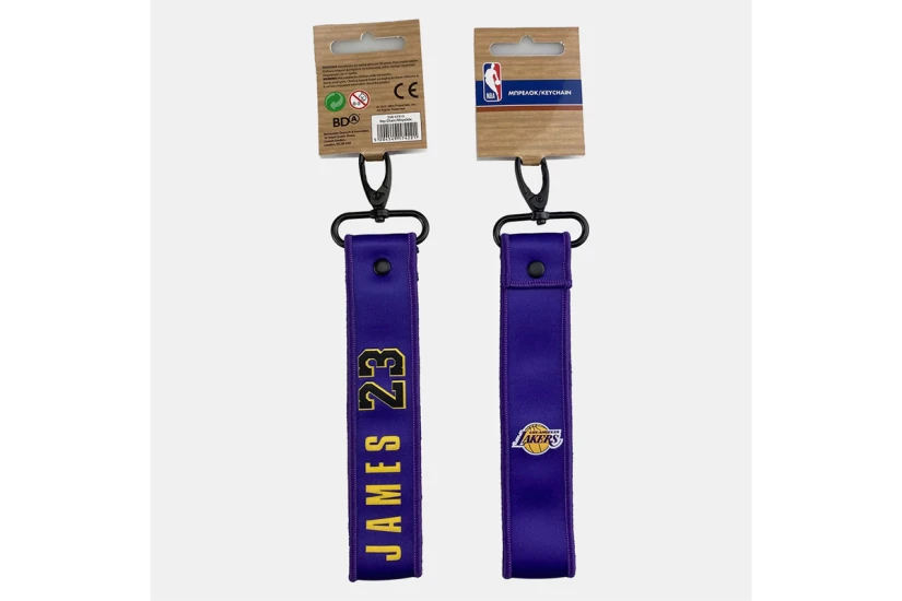 Back Me Up NBA Lanyard LeBron James 23 Μπρελόκ Μωβ