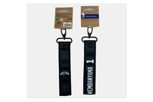 Back Me Up Nba Lanyard Wembanyama 1 Μπρελόκ Μόδας (558-57515 WEMBANYAMA 1)