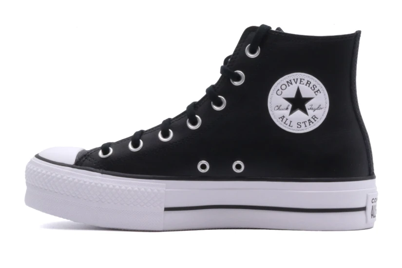 Converse Chuck Taylor All Star Lift Platform Leather Sneakers