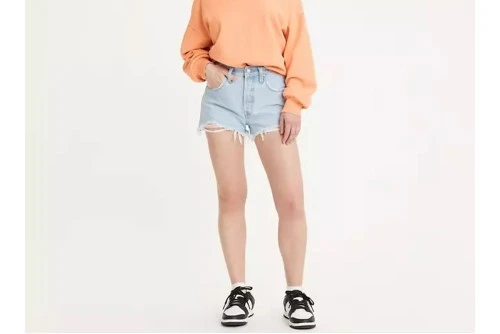Levi's Premium 501 High Rise Σορτς Τζιν Γυναικείο (563270231)