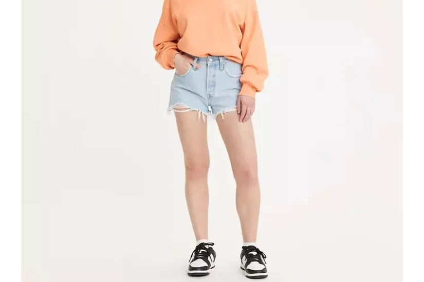 Levi's Premium 501 High Rise Σορτς Τζιν Γυναικείο (563270231)