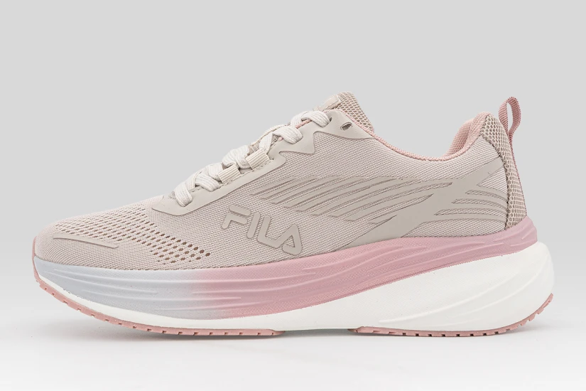 Fila Palau 5 Memory Αθλητικά Παπούτσια για Τρέξιμο Nude, Σάπιο Μήλο, Λευκά, Γκρι