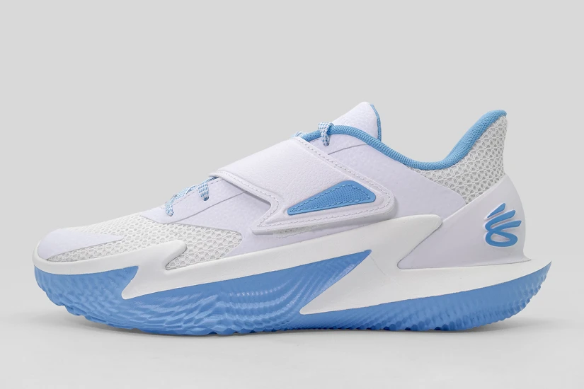 Under Armour D. Fox 2 Ανδρικά Μπασκετικά Παπούτσια Λευκά, Γαλάζια