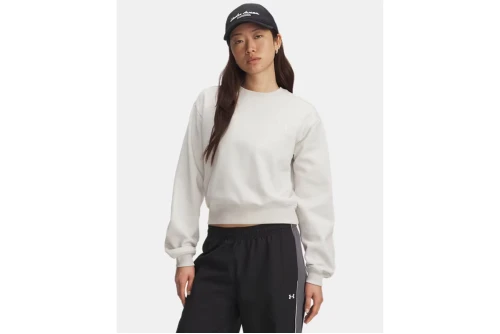 Under Armour Icon Vida Fleece Μπλούζα Με Λαιμόκοψη Γυναικεία (6003675 110)