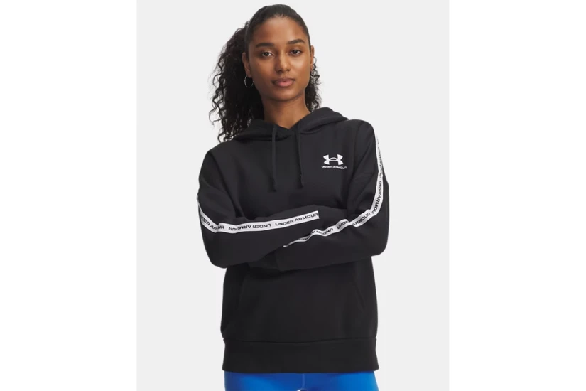 Under Armour Icon Fleece Taped Γυναικεία Ζακέτα με Κουκούλα