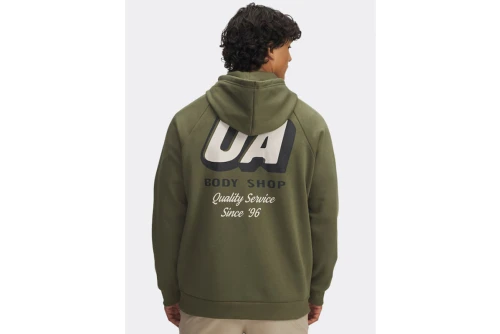 Under Armour Rival Fleece Hbr Logo Hoodie Ανδρικό (6003955 390)