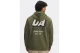 Under Armour Rival Fleece HBR Logo Ανδρικό Φούτερ με Κουκούλα Χακί