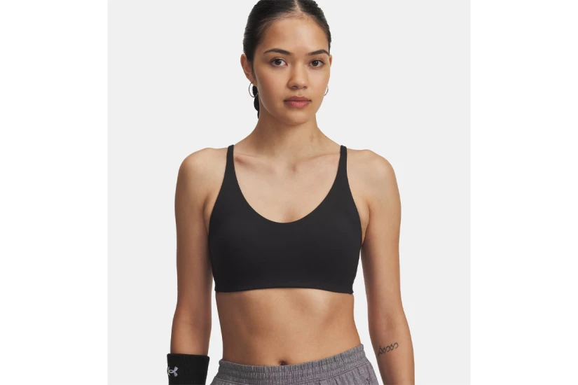 Under Armour Motion Sports Γυναικείο Μπουστάκι Μαύρο