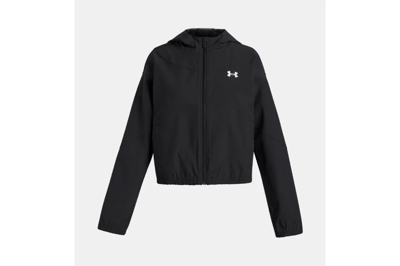 Under Armour Rival Woven Γυναικείο Ελαφρύ Μπουφάν Μαύρο