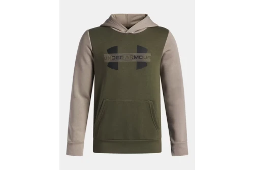 Under Armour Rival Fleece Colorblock Graphic Hoodie (6004994 390)
