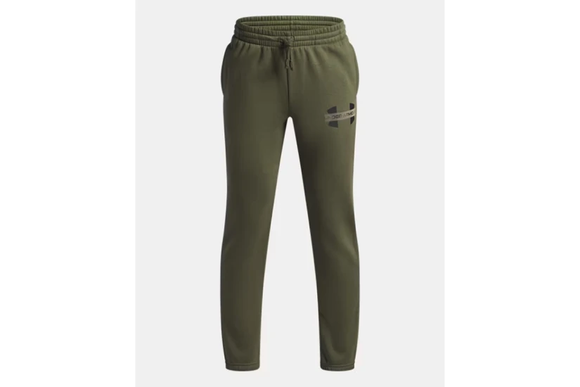Under Armour Rival Fleece Colorblock Graphic Παντελόνι Φόρμας