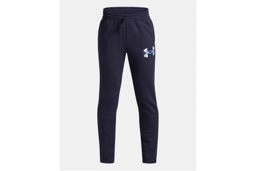 Under Armour Rival Fleece Colorblock Graphic Παντελόνι Φόρμας (6004995 403)