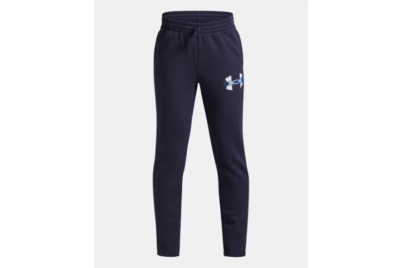 Under Armour Rival Fleece Colorblock Graphic Παντελόνι Φόρμας
