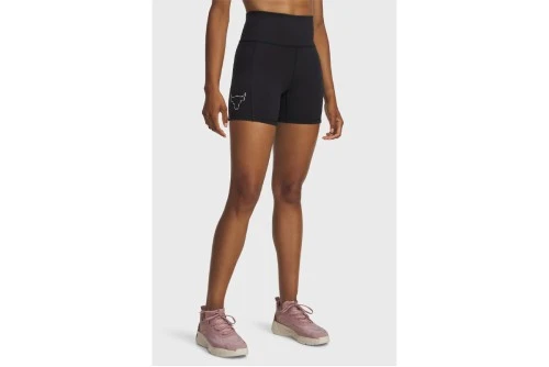 Under Armour Project Rock Middle Κολάν Κοντό Γυναικείο (6005086 002)