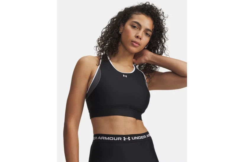 Under Armour Crossback Mid Open Back Γυναικείο Μπουστάκι