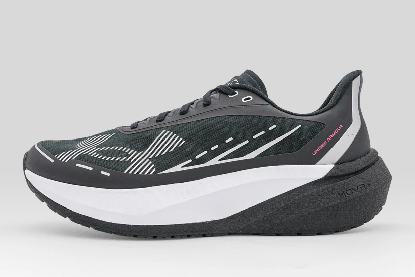 Under Armour Velociti Distance Ανδρικά Αθλητικά Παπούτσια για Τρέξιμο Μαύρα, Λευκά