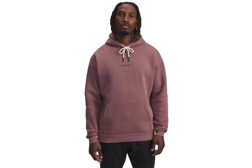 Under Armour Project Rock Icon Ανδρικό Φούτερ με Κουκούλα Σάπιο Μήλο