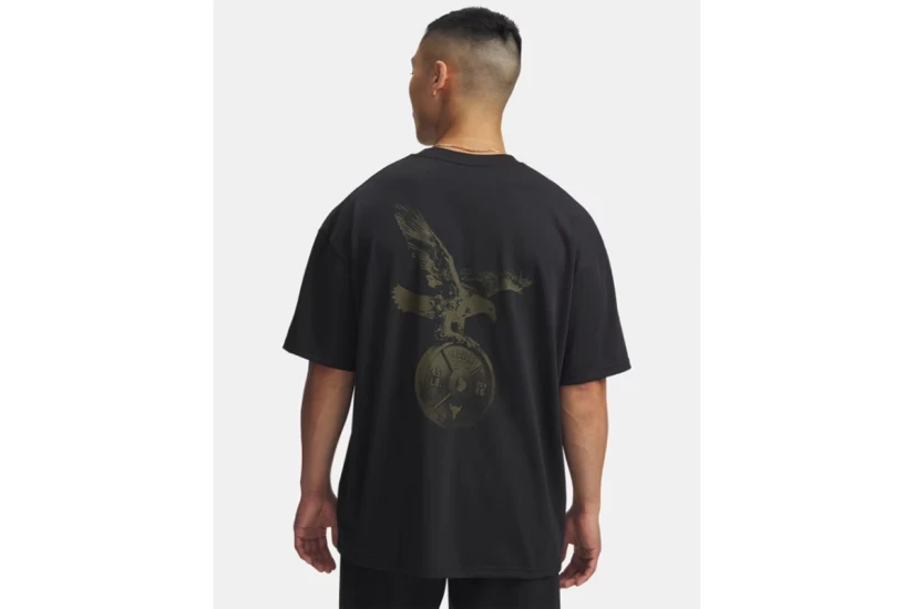 Under Armour Project Rock Q4 Ανδρικό Κοντομάνικο T-Shirt Μαύρο