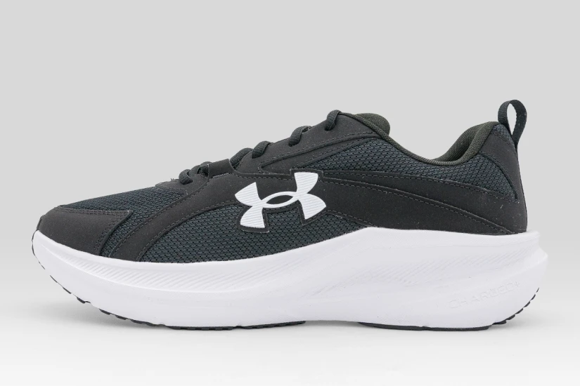 Under Armour Assert 11 Ανδρικά Running Παπούτσια Μαύρα, Λευκά