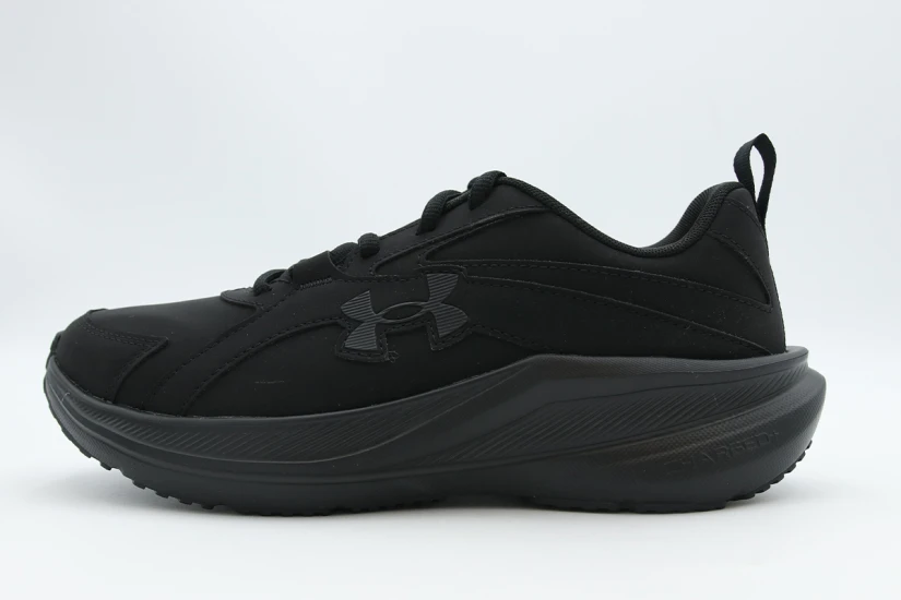 Under Armour BGS Assert 11Uniform Synthetic Παιδικά Αθλητικά Παπούτσια για Τρέξιμο Μαύρα
