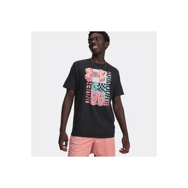 Under Armour Logo Collage T-Shirt Ανδρικό (6009244 001)