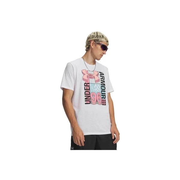 Under Armour Logo Collage T-Shirt Ανδρικό (6009244 100)