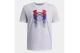 Under Armour Logo Blur Ανδρικό Κοντομάνικο T-Shirt Λευκό