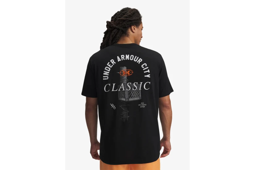 Under Armour City Classic Ανδρικό Κοντομάνικο T-Shirt Μαύρο