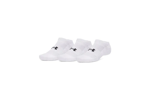 Under Armour Performance Cotton No Show Κάλτσες Κοντές 3 Ζευγάρια (6009683 100)
