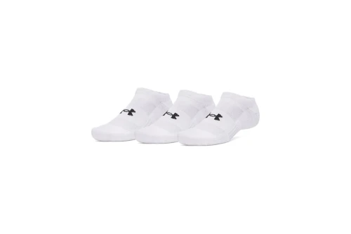 Under Armour Performance Cotton No Show Κάλτσες Κοντές 3 Ζευγάρια (6009683 100)