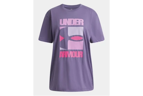 Under Armour Block Logo Oversized T-Shirt (6009720 520)