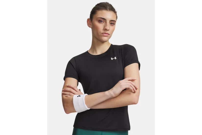 Under Armour Tech Mesh Γυναικείο Κοντομάνικο T-Shirt Μαύρο