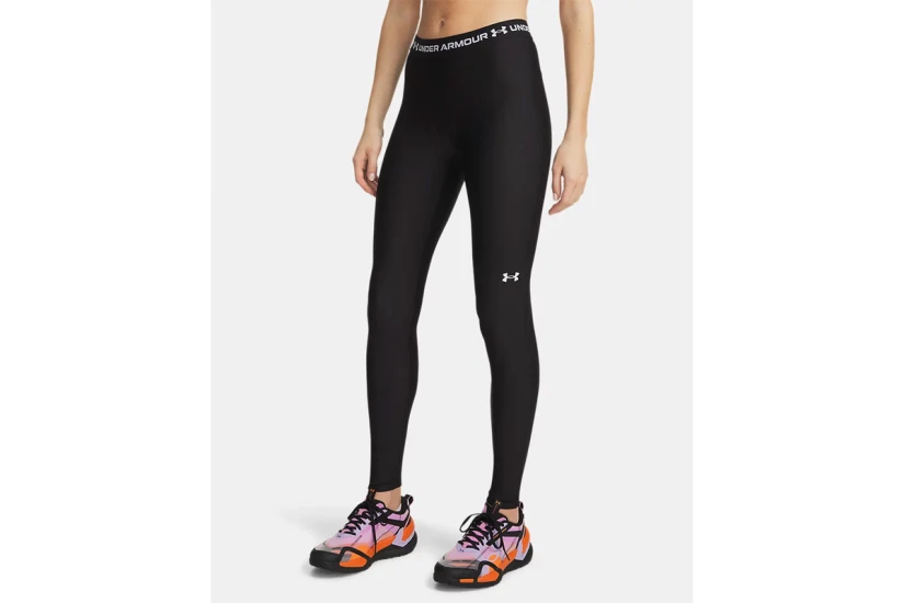 Under Armour Heatgear Compression Γυναικείο Μακρύ Κολάν Μαύρο