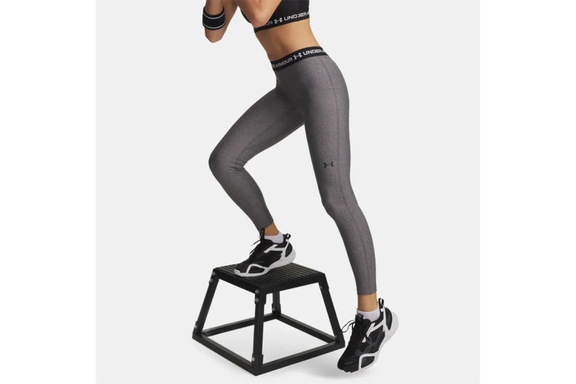 Under Armour HeatGear Γυναικείο Κολάν 7/8 Γκρι Σκούρο