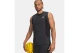 Under Armour Curry Training Ανδρική Αμάνικη Μπλούζα Ανθρακί, Μαύρη