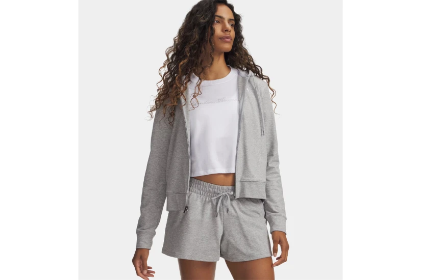 Under Armour Sport Terry Γυναικεία Βαμβακερή Ζακέτα με Κουκούλα
