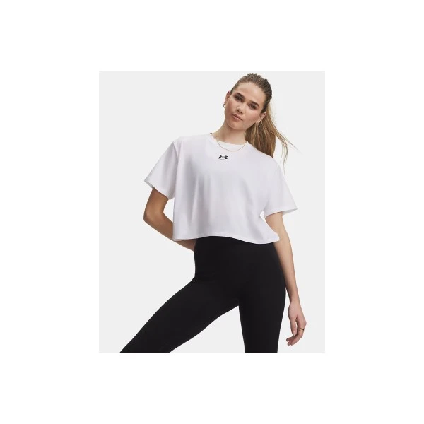 Under Armour Rival Boxy Cropped T-Shirt Γυναικείο (6011064 101)
