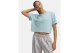 Under Armour Rival Boxy Wash Γυναικεία Cropped Κοντομάνικη Μπλούζα Γαλάζια