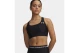 Under Armour Heatgear Mid Γυναικείο Μπουστάκι Μαύρο