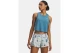 Under Armour Tech Sport Mesh Γυναικεία Αμάνικη Crop Μπλούζα Πετρόλ