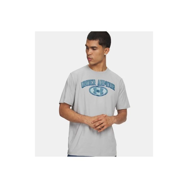 Under Armour Wordmark Locker Tag T-Shirt Ανδρικό (6012778 011)