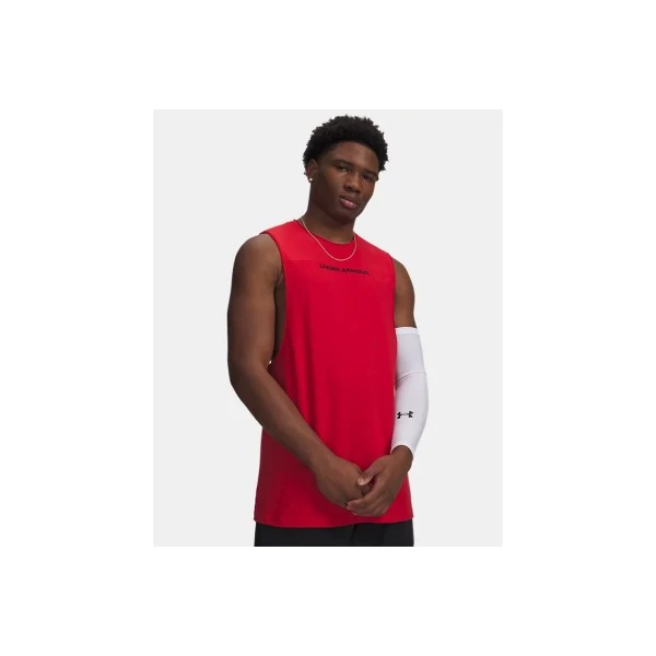 Under Armour Hoops Training Μπλούζα Αμάνικη Ανδρική (6012823 600)