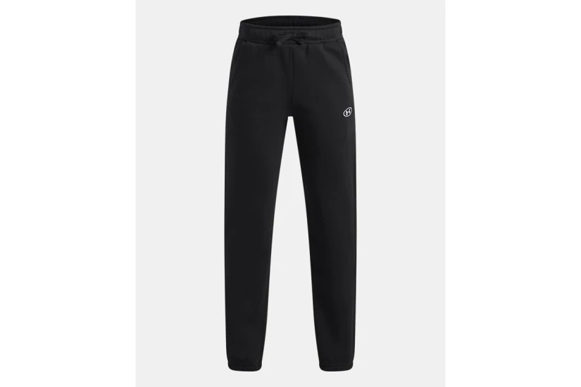 Under Armour Rival Fleece Παιδικό Παντελόνι Φόρμας Μαύρο