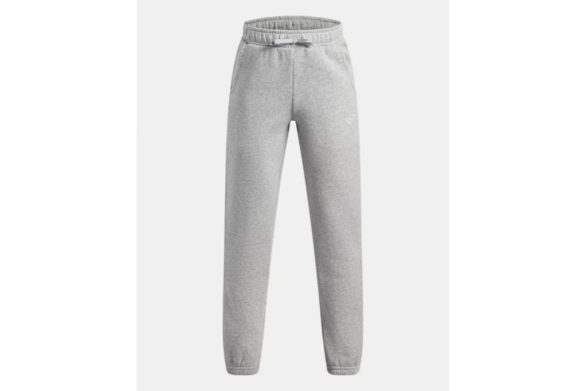 Under Armour Rival Fleece Παιδικό Παντελόνι Φόρμας Γκρι