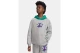 Under Armour Rival Fleece Graphics Παιδικό Φούτερ με Κουκούλα Γκρι, Πράσινο, Λευκό, Μωβ