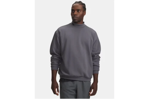Under Armour Icon Heavyweight Terry Μπλούζα Με Ψηλό Λαιμό Ανδρική (6013471 025)